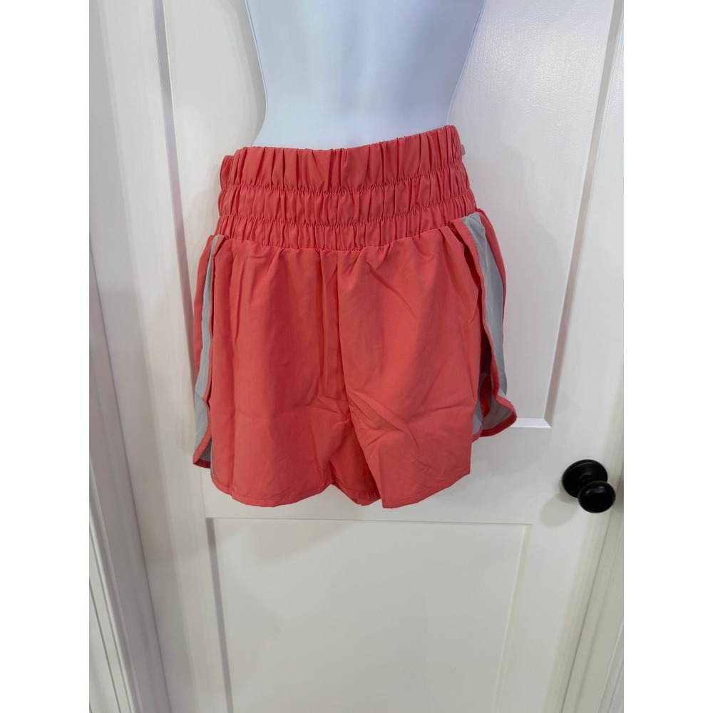 Ninexis Athletic shorts with lining xl peach